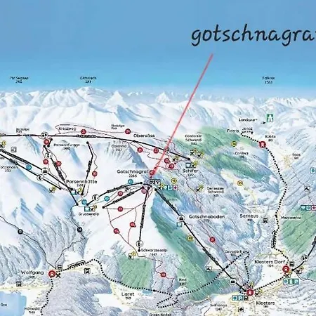 호스텔 Gotschnagrat Bergrestaurant- Panoramic View