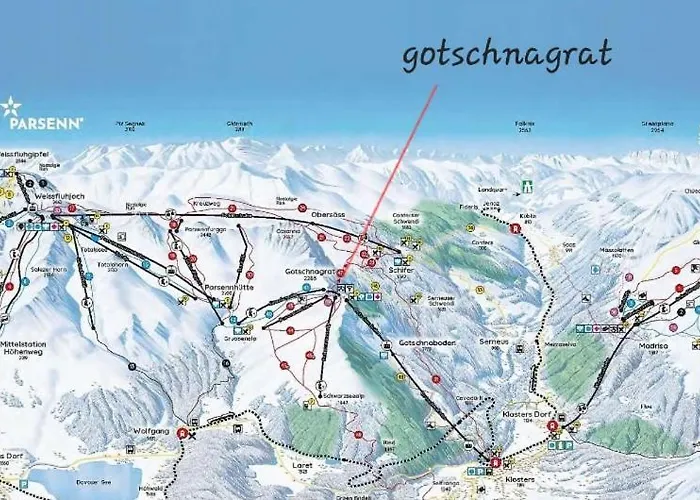 ホステル Gotschnagrat Bergrestaurant- Panoramic View