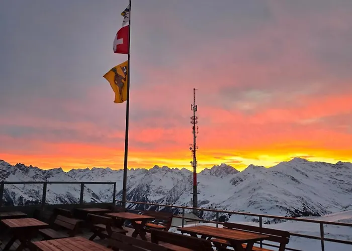 Hostel Gotschnagrat Bergrestaurant- Panoramic View