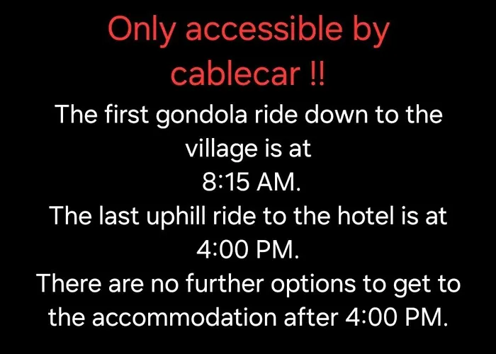 Gotschnagrat Bergrestaurant- Panoramic View Hostel